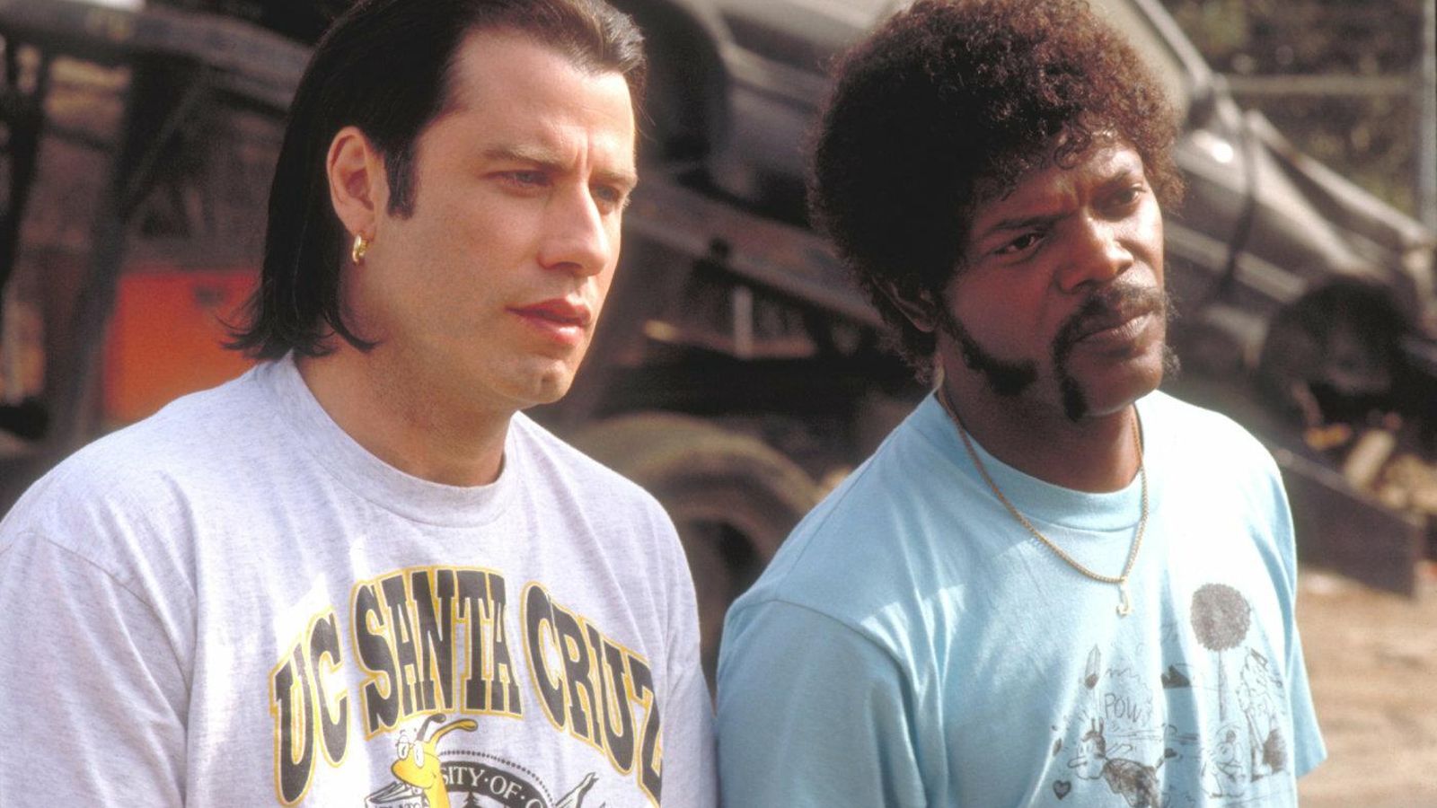 John Travolta y Samuel L. Jackson.