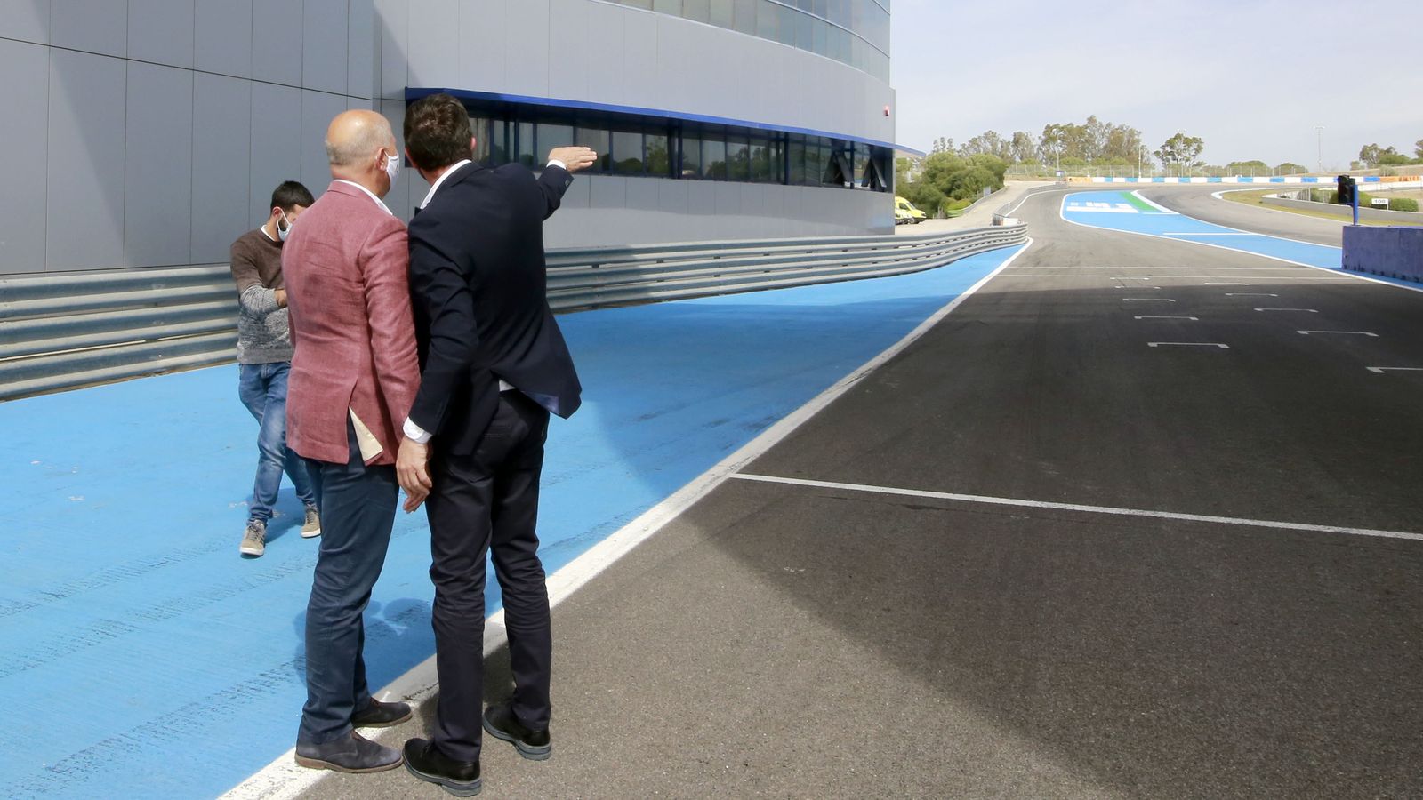 Presentación del G.P. de España en el Circuito de Jerez - Ángel Nieto