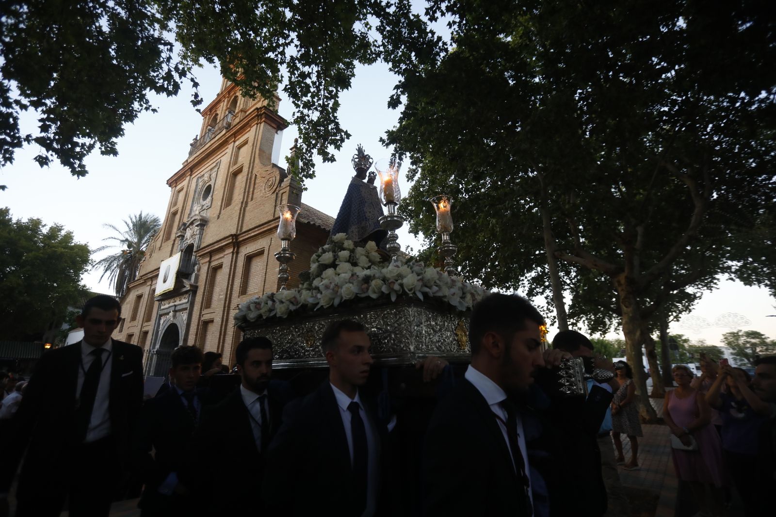 El traslado de la Virgen de la Fuensanta de Córdoba, en imágenes