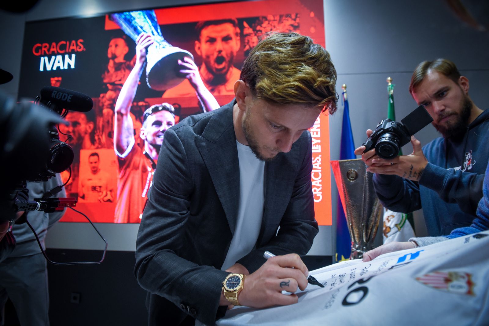 Despedida de Rakitic del Sevilla