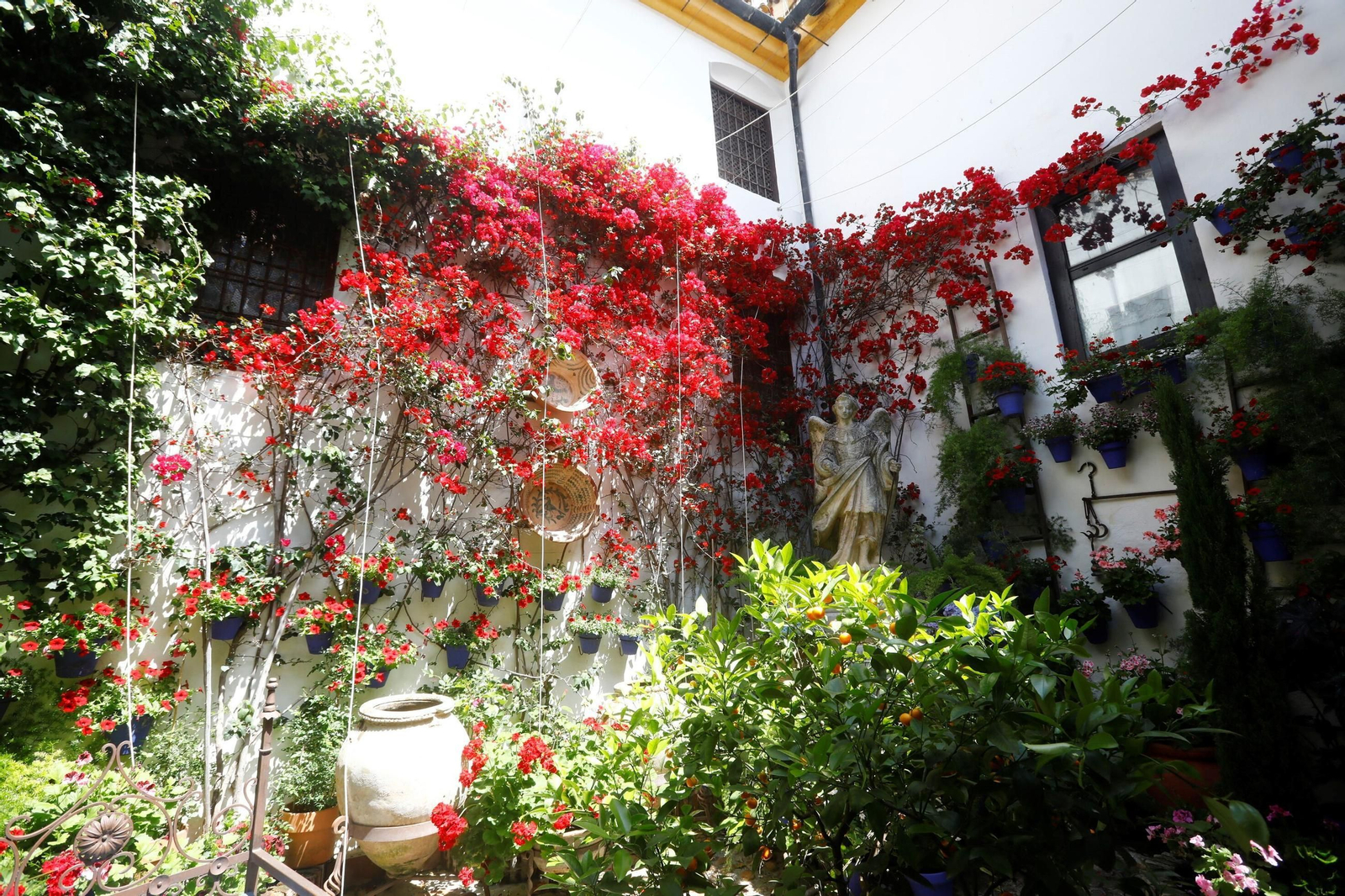 Patio de la iglesia del Juramento.