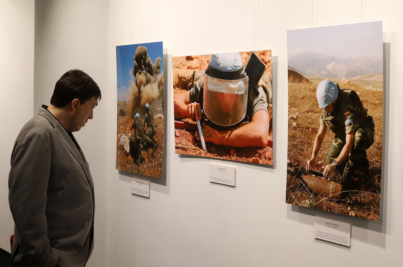 'Misión Líbano', exposición fotográfica para visitar en la sala de exposiciones de la Fundación Caja Rural del Sur