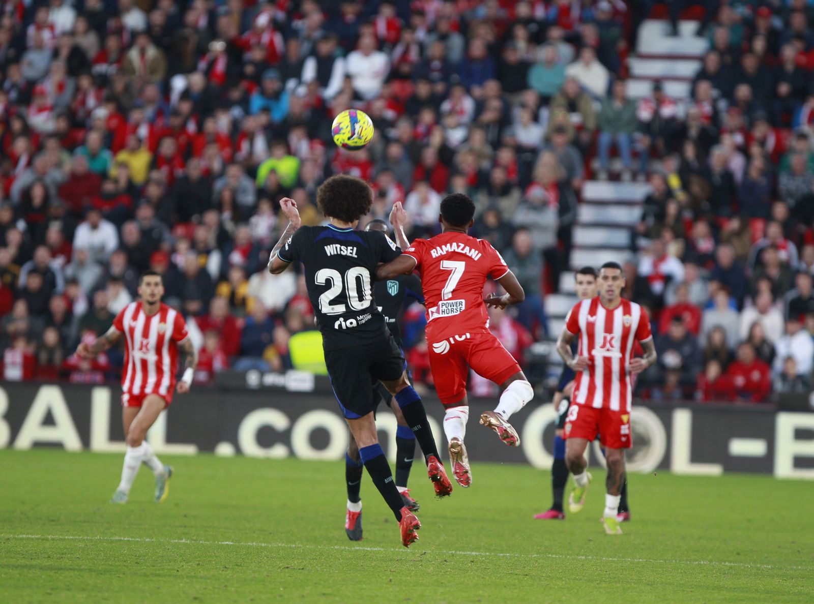 Imágenes del partido U.D. Almería-Atlético de Madrid