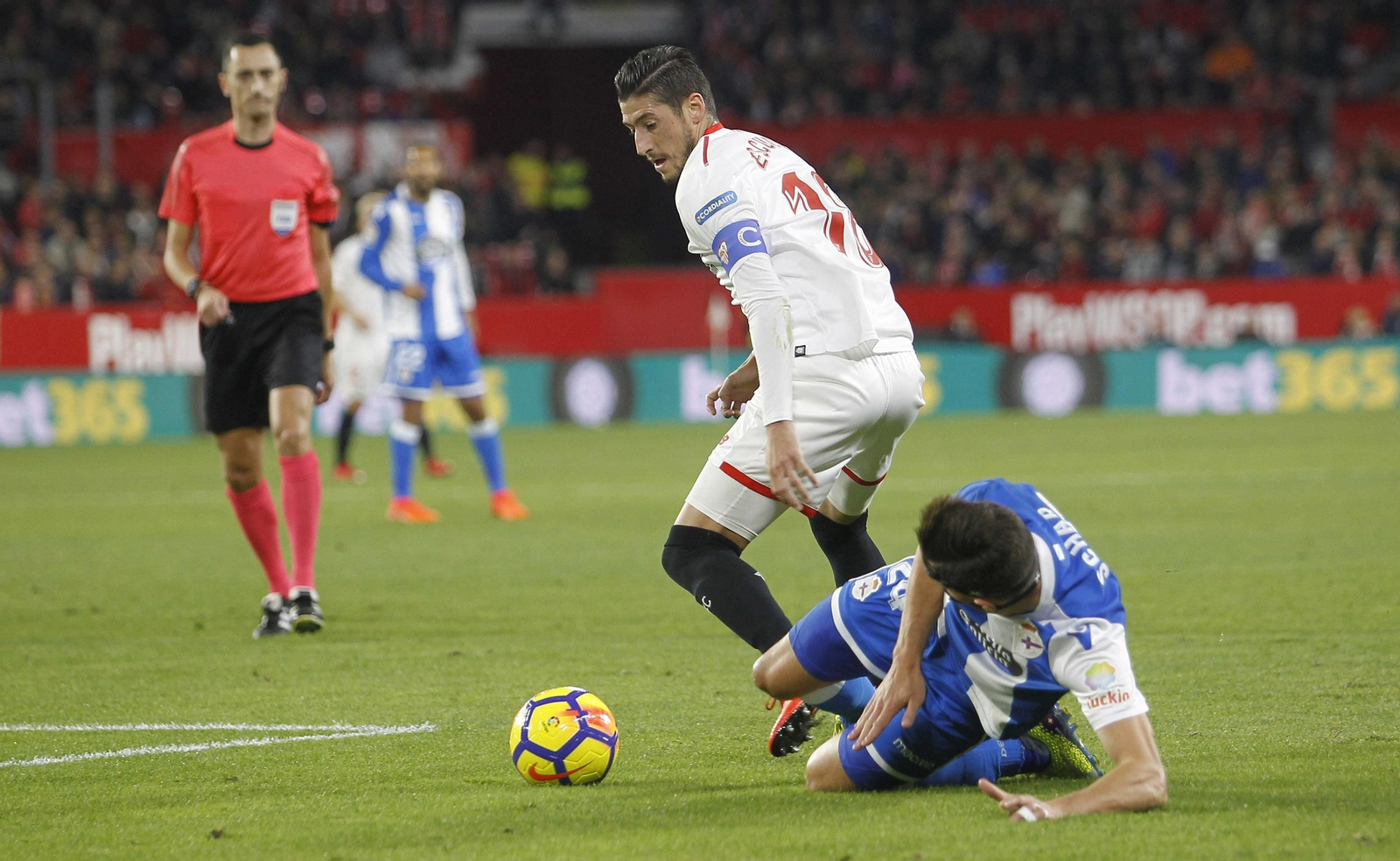 Las imágenes del Sevilla-Deportivo de la Coruña