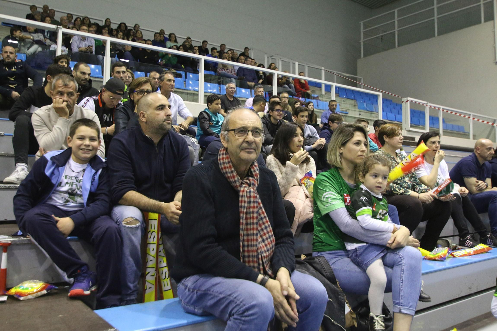 Imágenes del partido de voleibol Unicaja Almería-Ushuaia Ibiza
