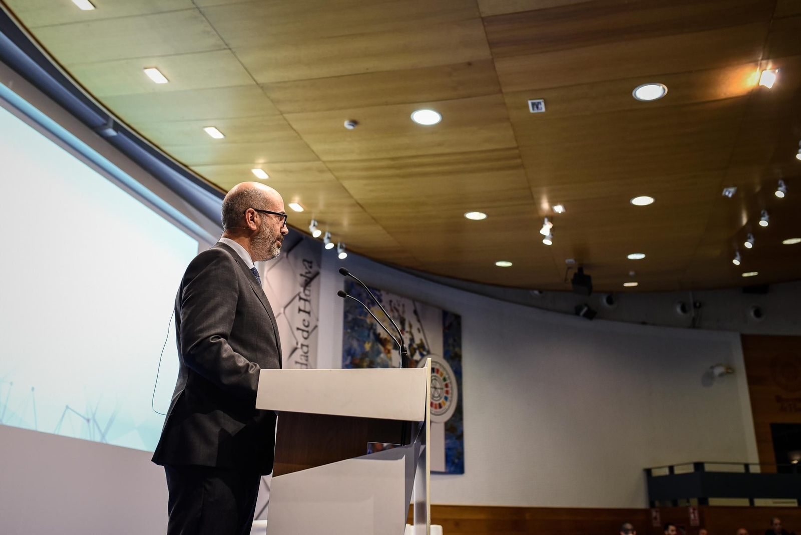 Imágenes de la celebración del Día de la Industria en la Universidad de Huelva