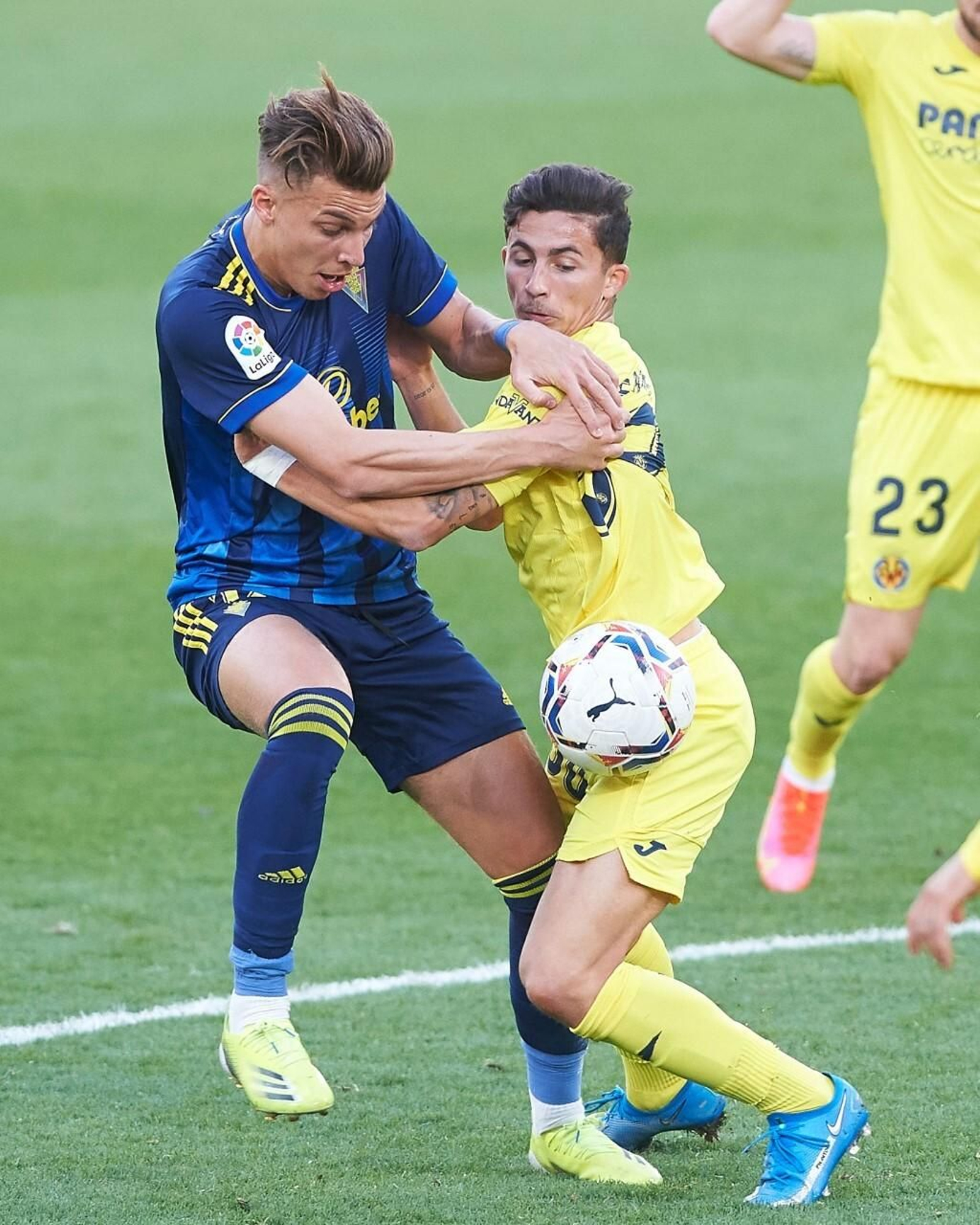 Las imágenes del Villarreal-CádizCF