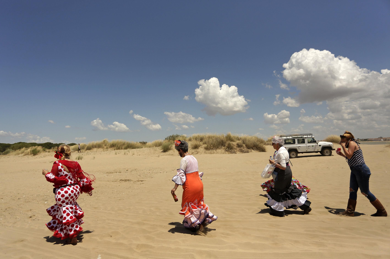 Las imágenes de la jornada en Bajo de Guía