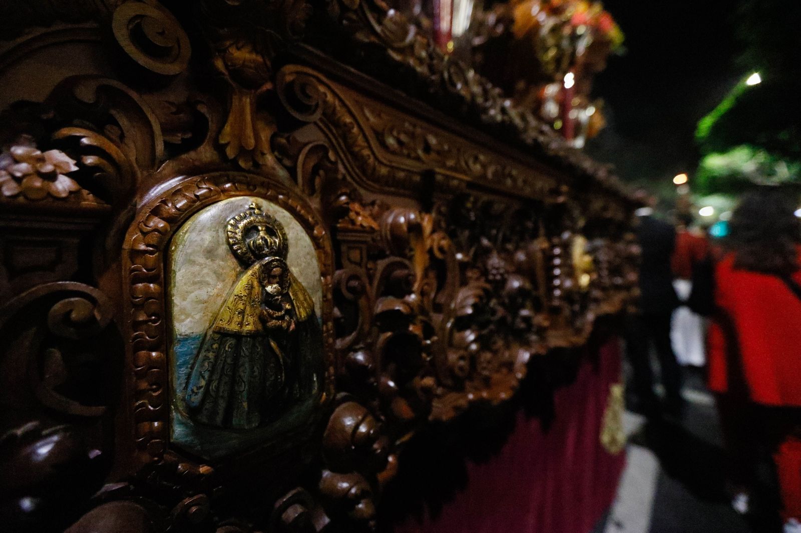 Te contamos en imágenes la Santa Cena tras la lluvia en la ciudad