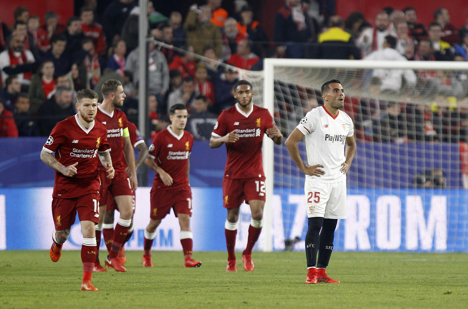 las imágenes del Sevilla-Liverpool
