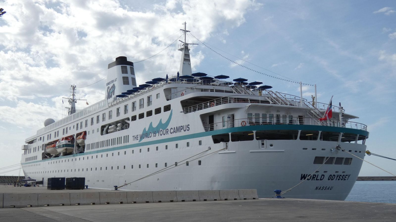 El 'World Odyssey' visitará Málaga en septiembre convertido en universidad flotante