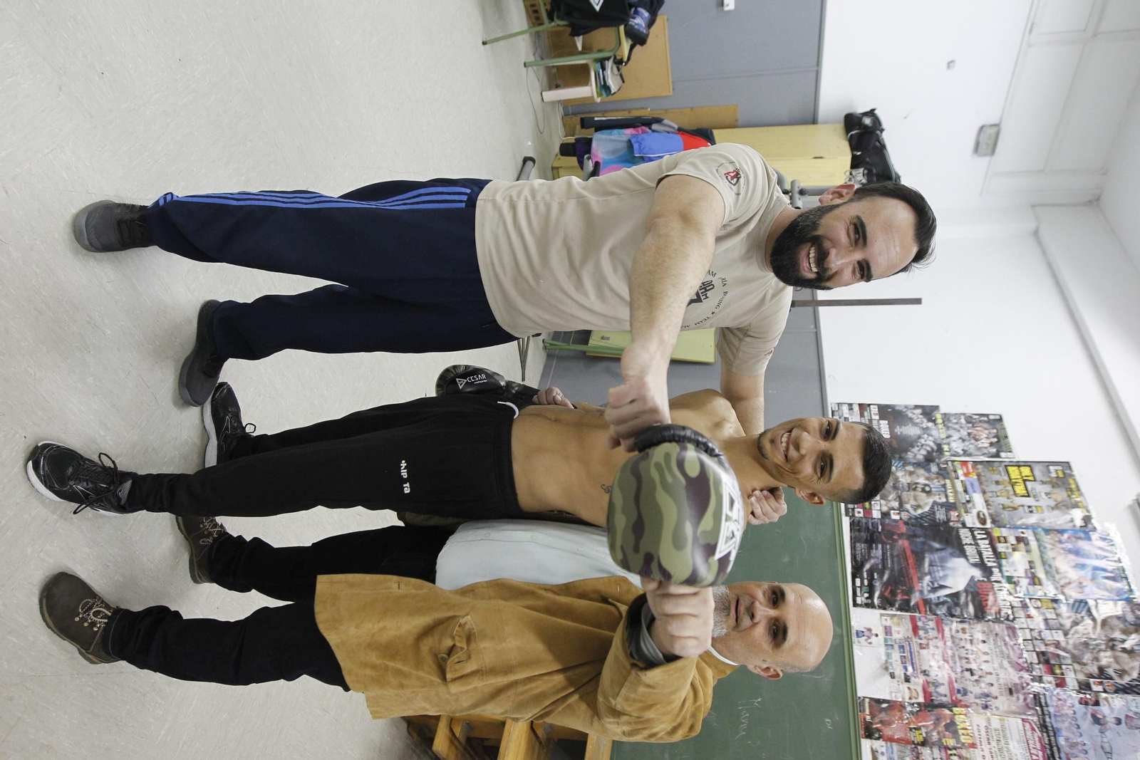 Fotogalería de un entrenamiento de Salvador Barón, el 'Rey Gitano'