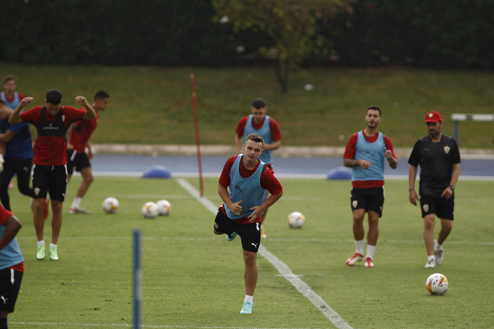 Fotogalería entrenamiento U.D. Almería