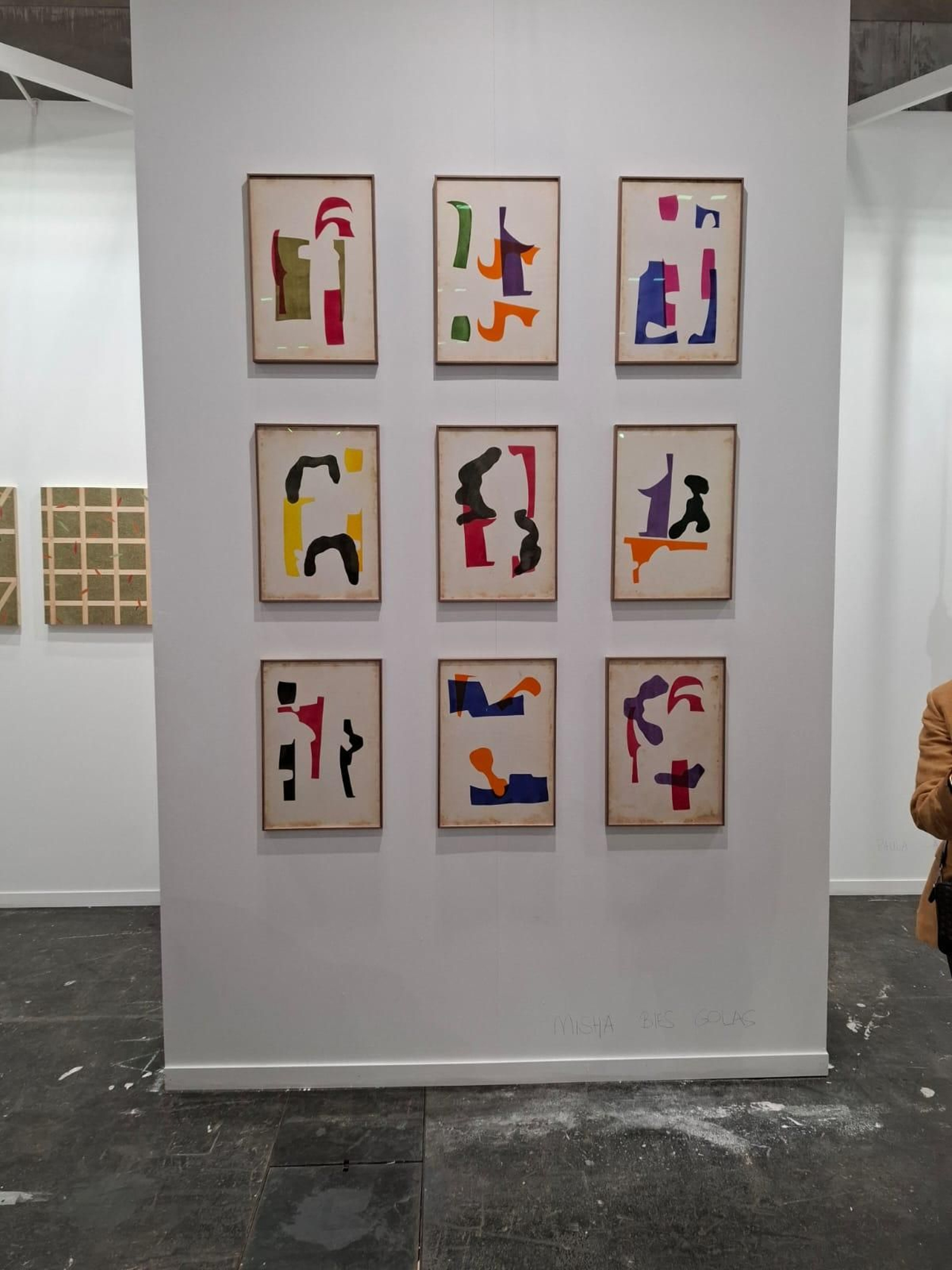 Obras de Misha Bies Golas en Espacio Derivado.