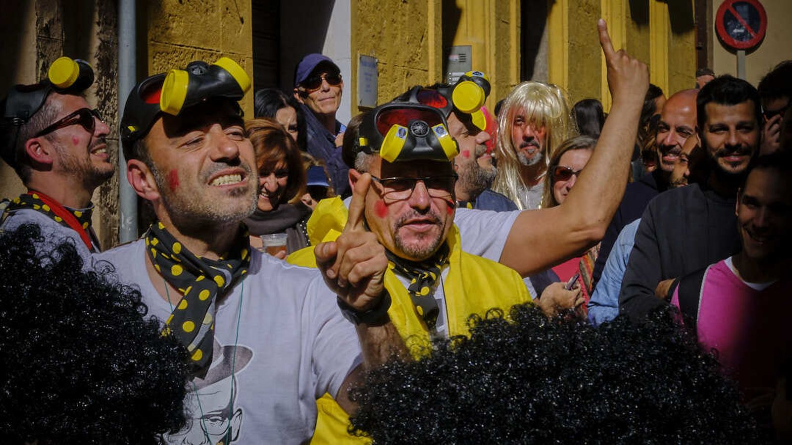 La chirigota 'Narcos de la frontera'