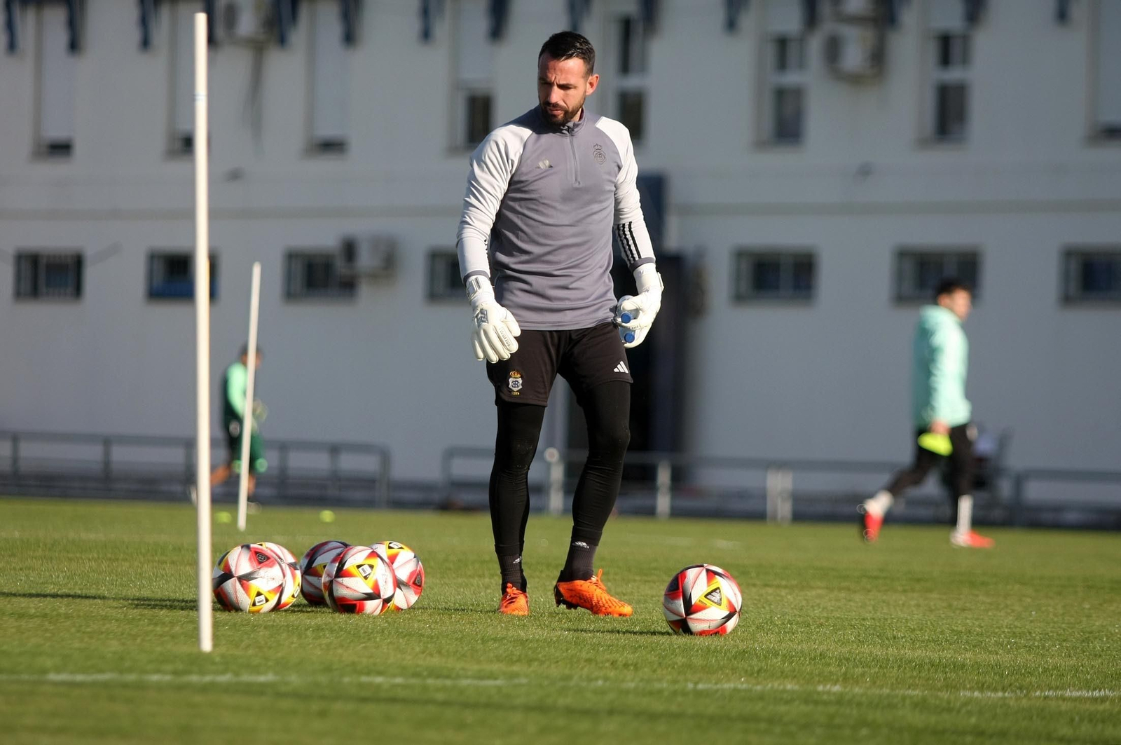 Entrenamiento del Recreativo de Huelva en imágenes