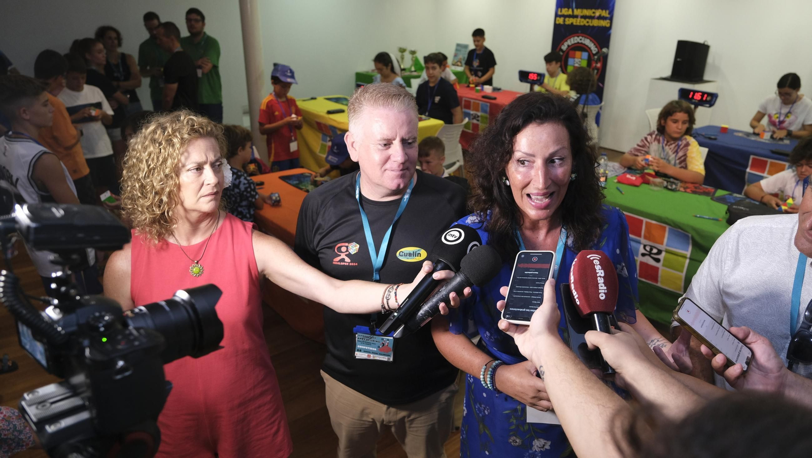 II Torneo de Speedcubing de la Feria de Almería 2024, en imágenes