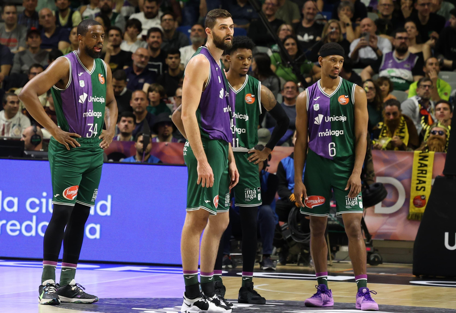 El Unicaja - Lenovo Tenerife de la Copa del Rey, en fotos