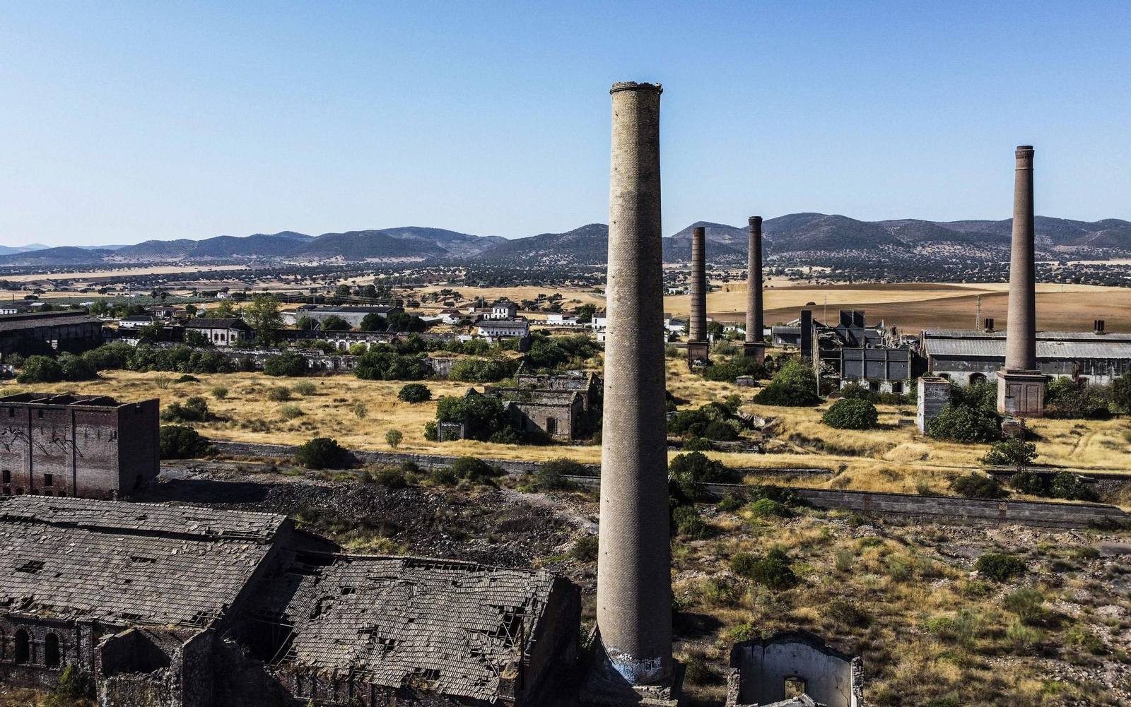 Estado del cerco industrial de Peñarroya-Pueblonuevo.