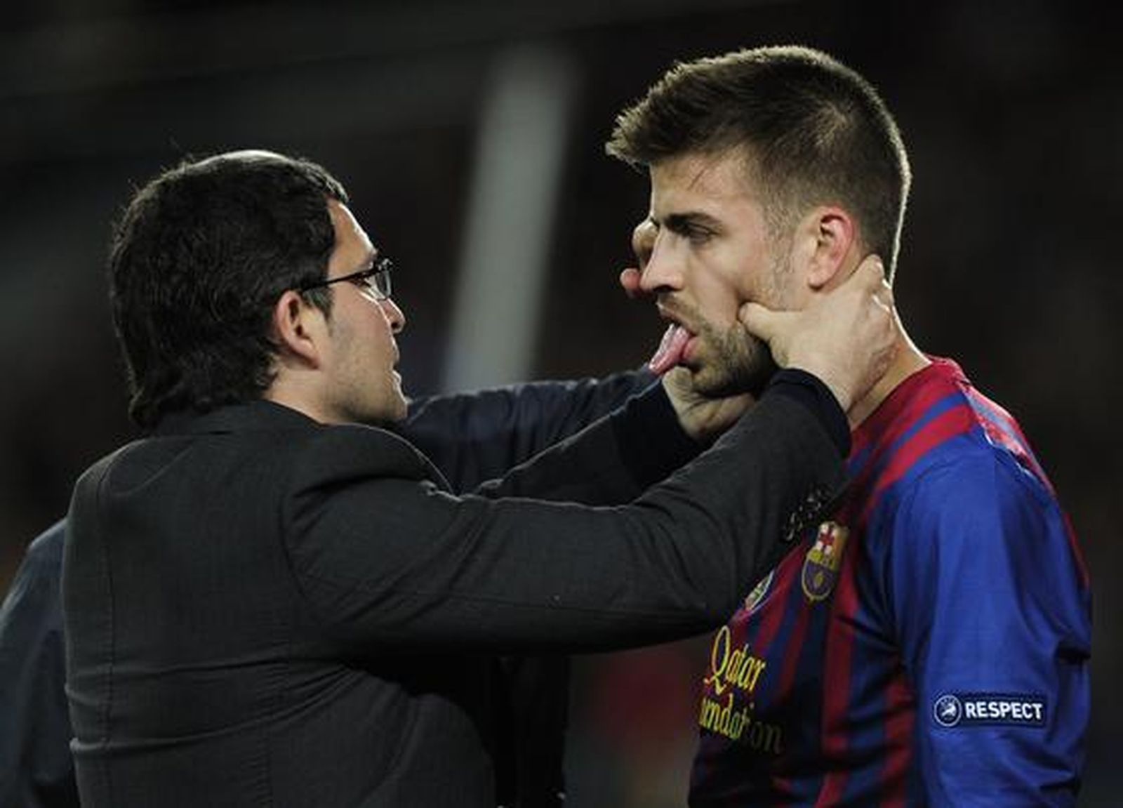 El Barcelona cae eliminado de la 'Champions' en semifinales ante el Chelsea (2-2). / AFP