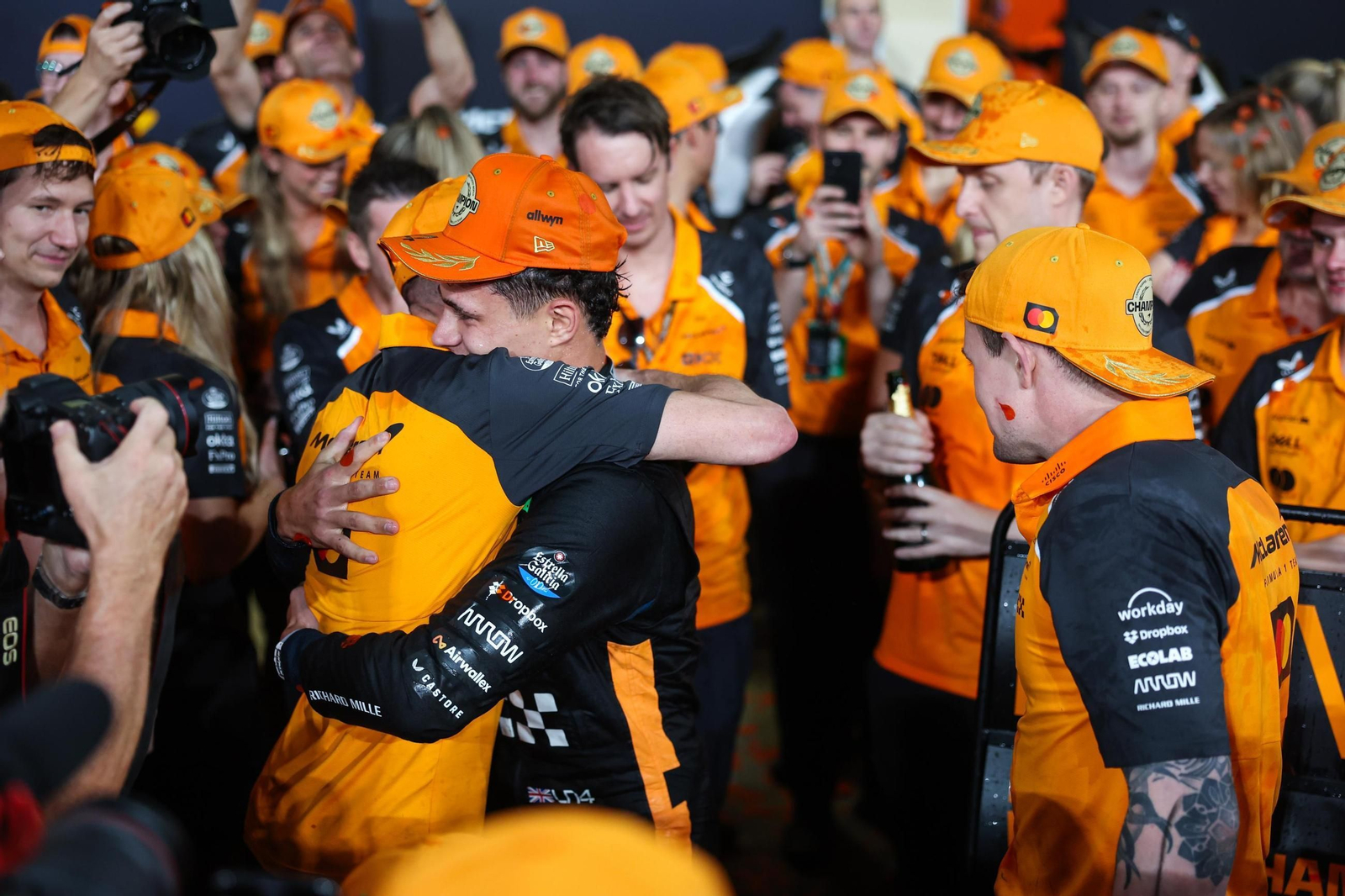 Las fotos del título mundial de Lando Norris en la Fórmula 1