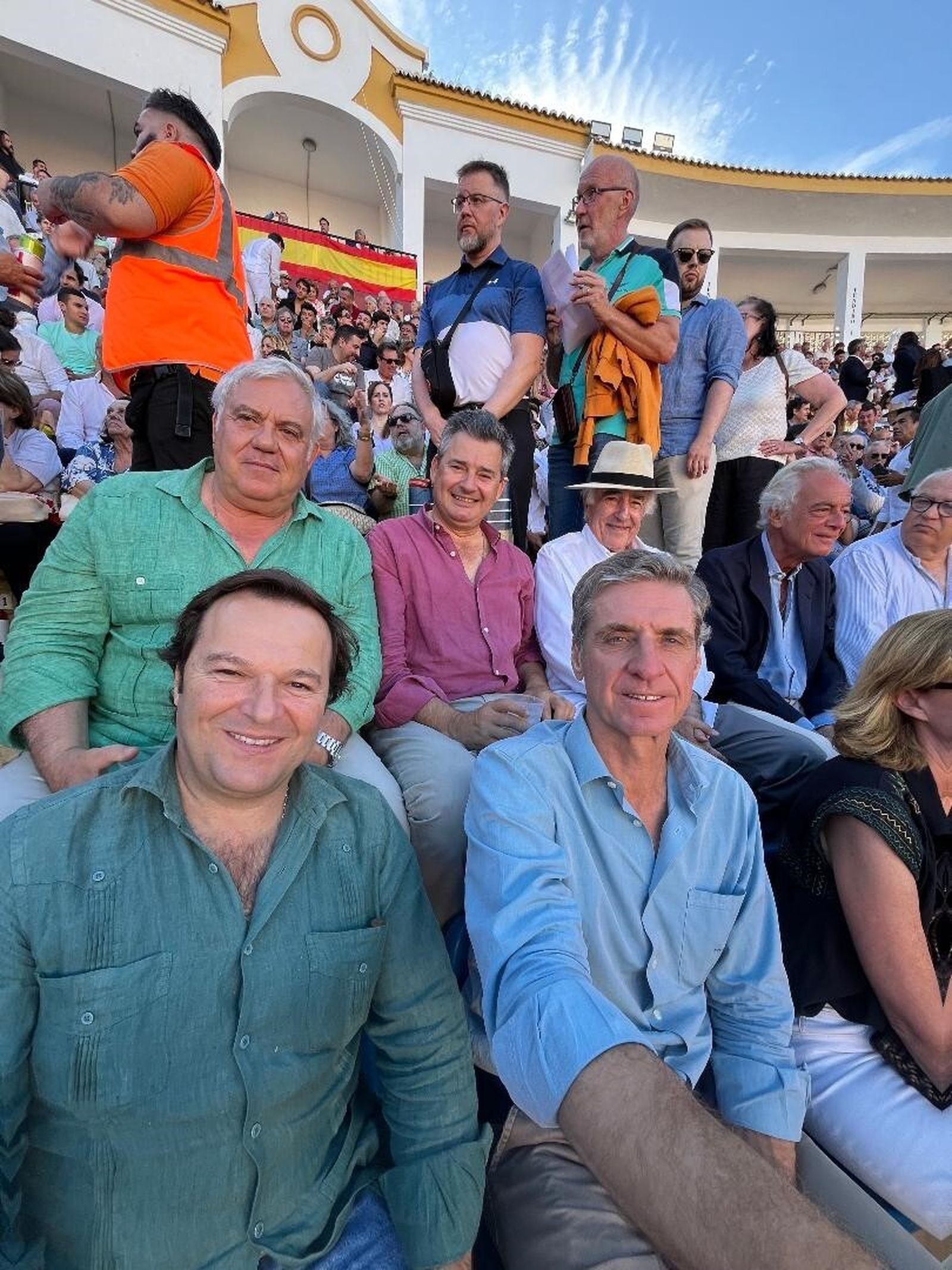 Fermín Anguita, Francisco Martel, Bruno Pemán, Gonzalo López de Carrizosa y José Luis Serra.