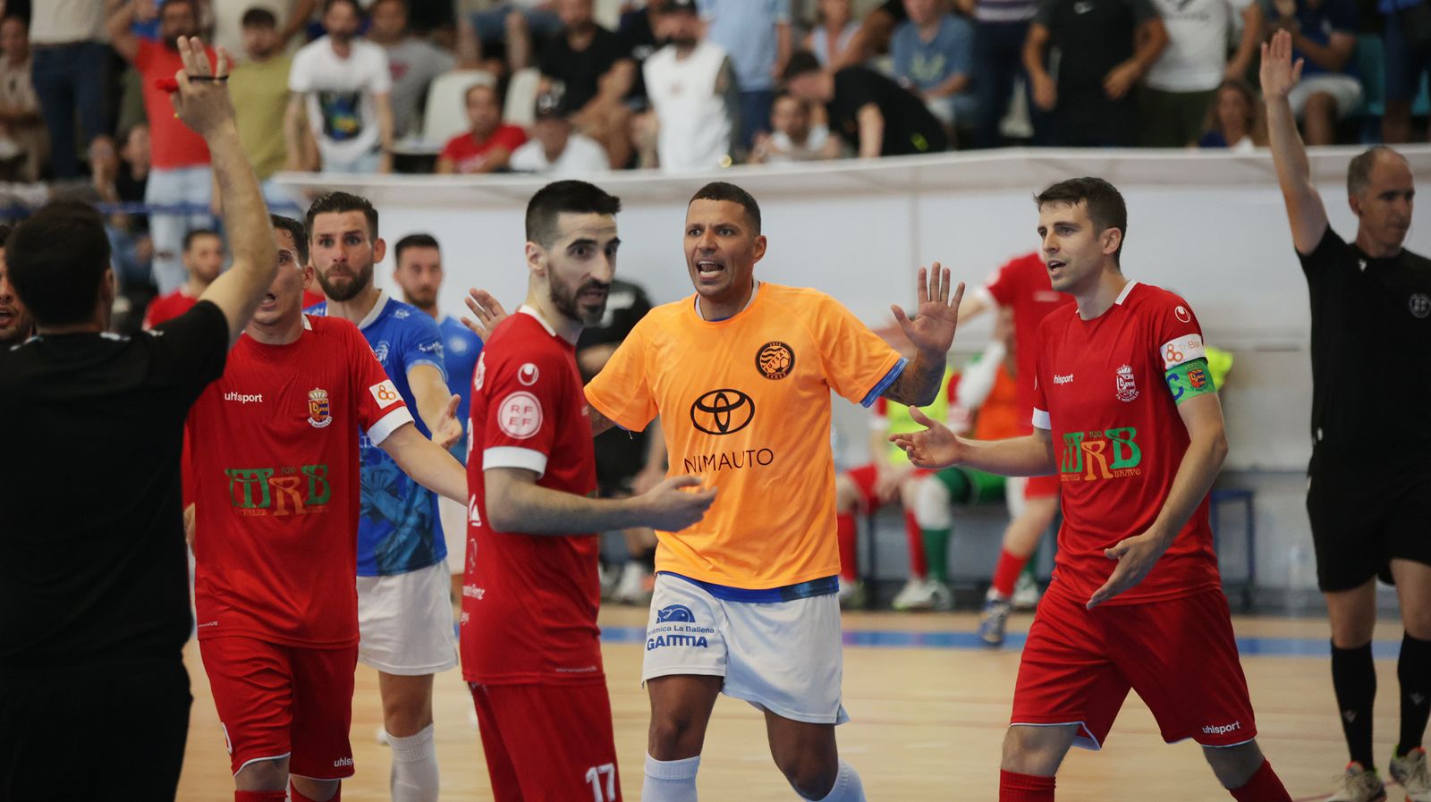 Imágenes del partido del Xerez Toyota Nimauto - Móstoles