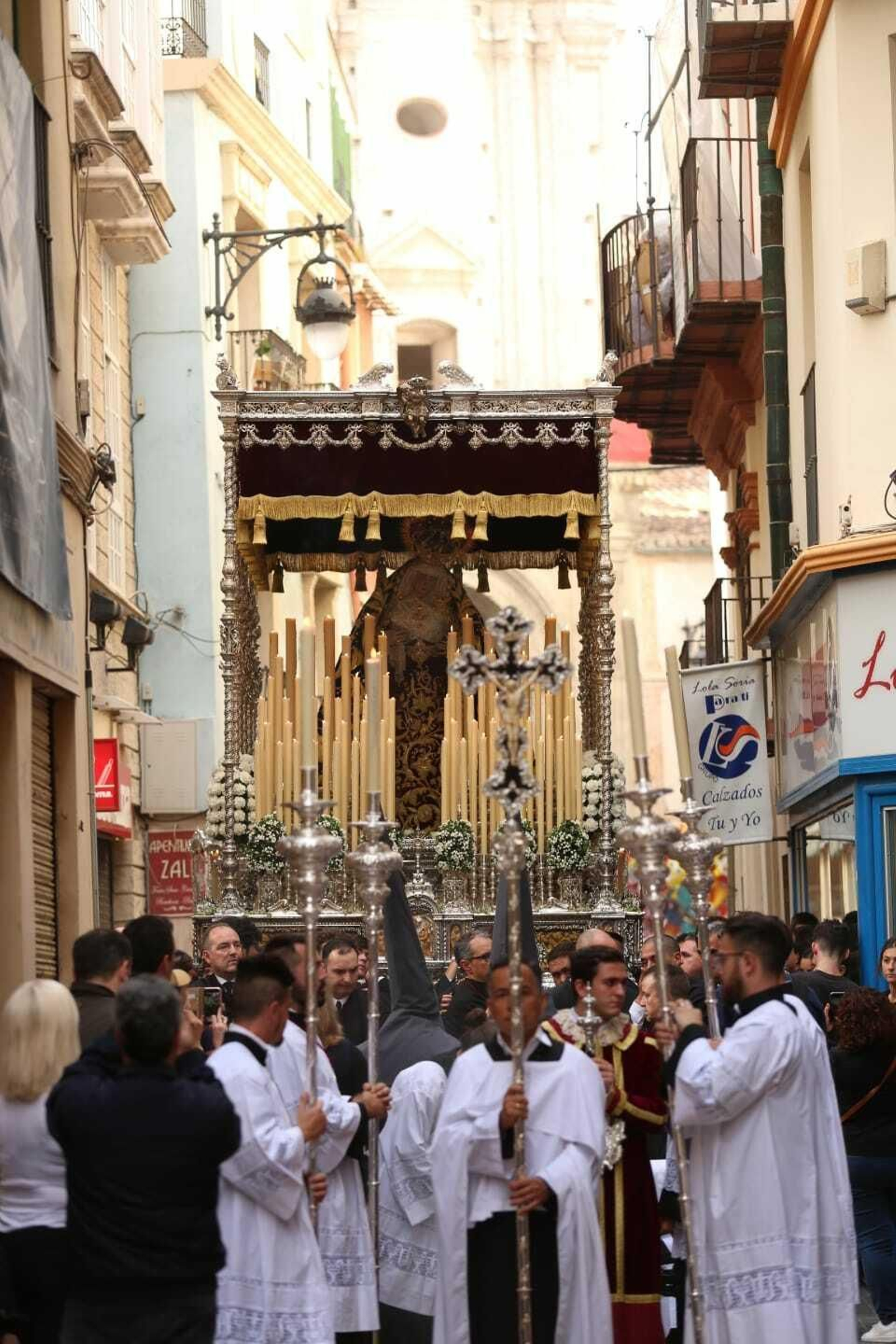 Las fotos de Dolores de San Juan del Viernes Santo en Málaga Las fotos de Dolores de San Juan del Viernes Santo en Málaga