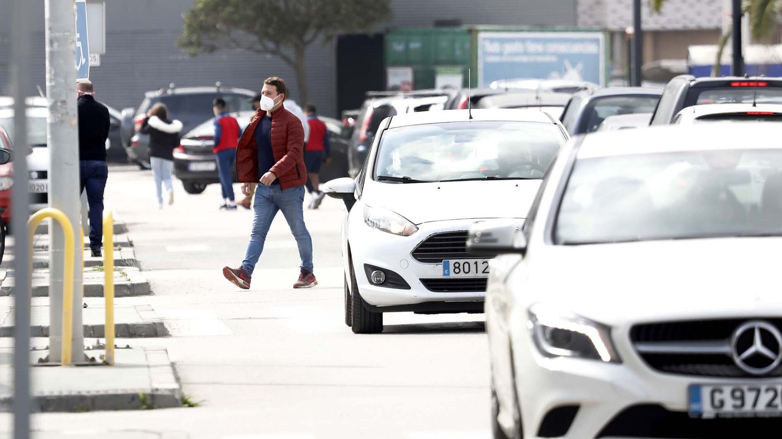 Las fotos del polígono de Palmones, tras el levantamiento del cierre  perimetral de Algeciras y Castellar