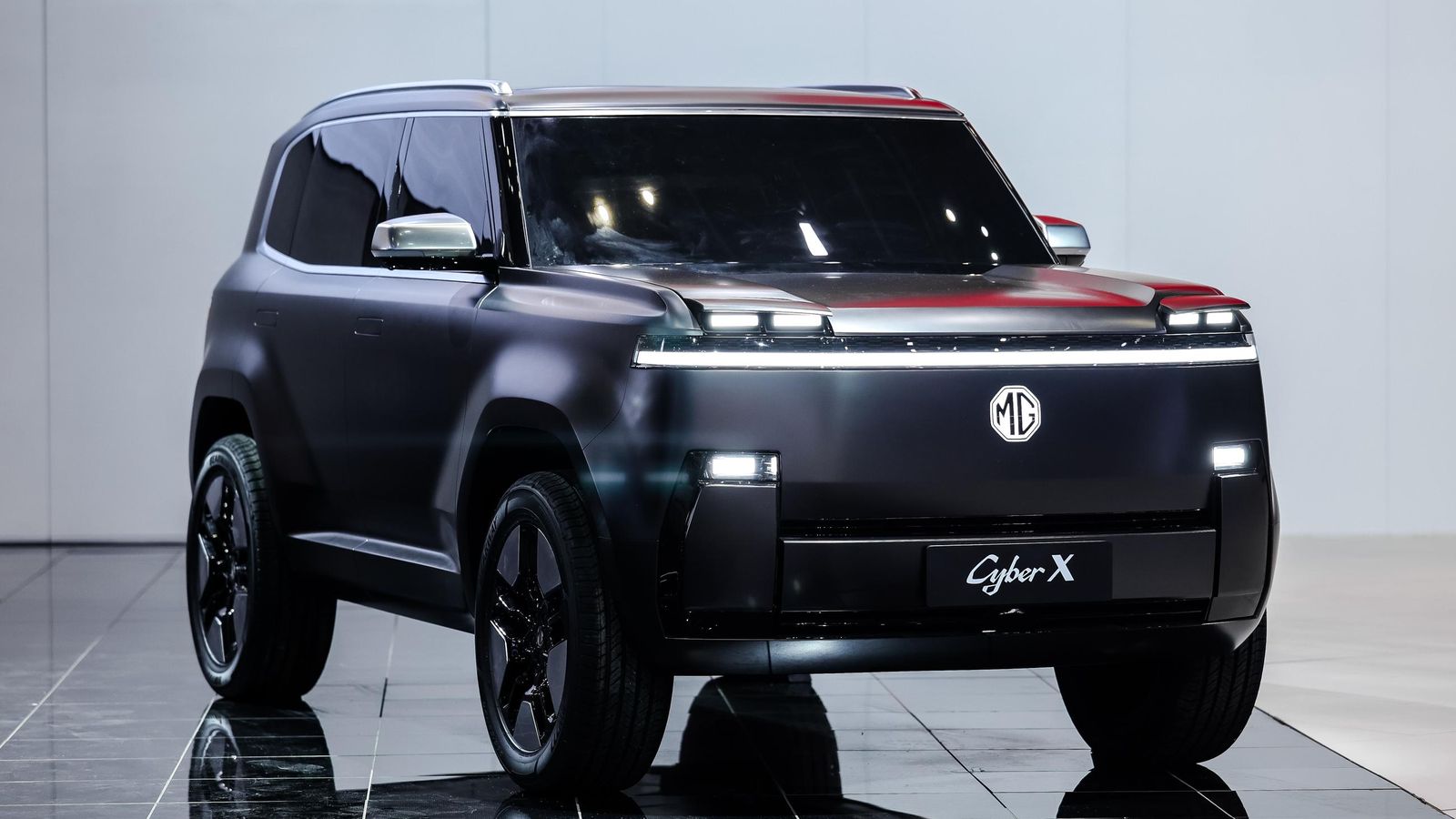 El MG Cyber X parece dispuesto a afrontar la competencia con marcas como Land Rover, entre otras. Europa está entre sus destinos cuando pase a la producción.
