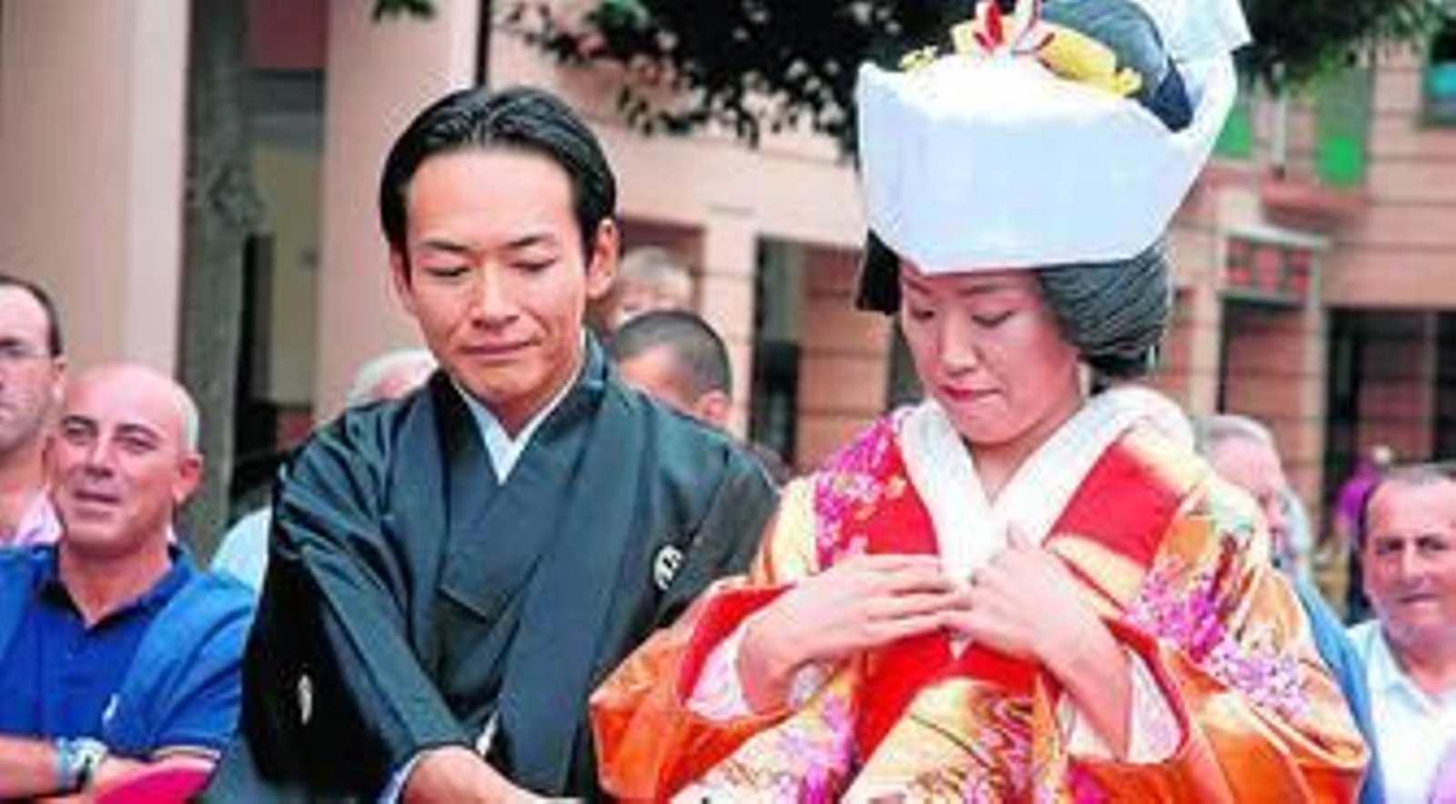 Una boda celebrada entre japoneses.