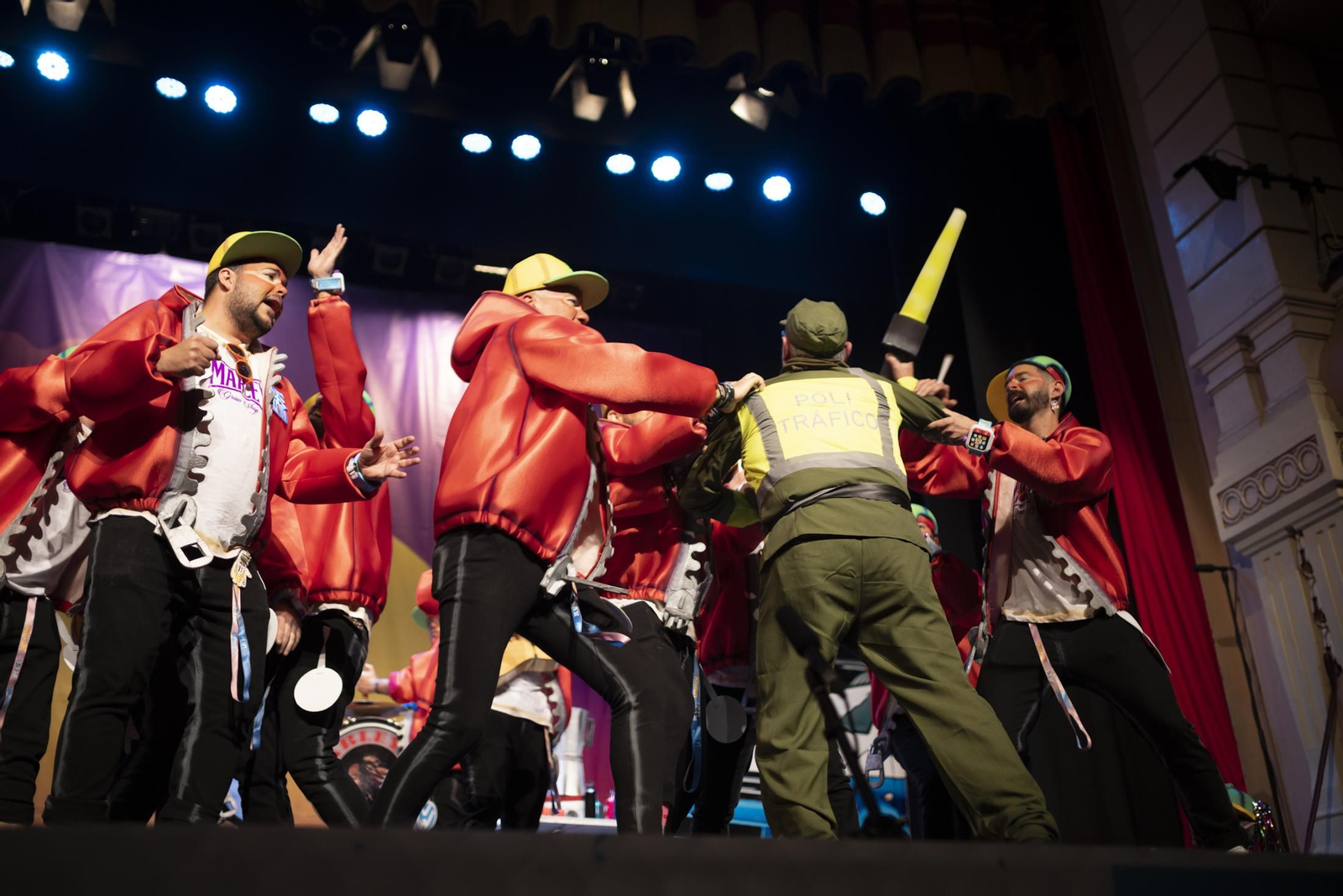 La última jornada de semifinales del Carnaval de Huelva, en imágenes