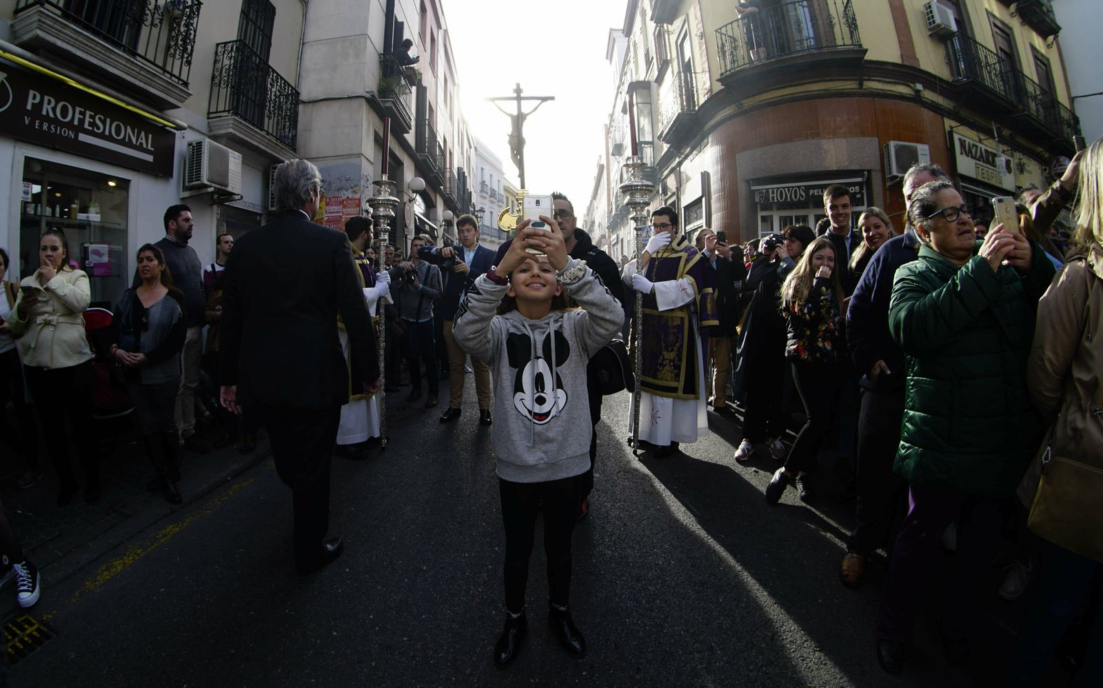 Las imágenes del Vía Crucis de las Hermandades 2020