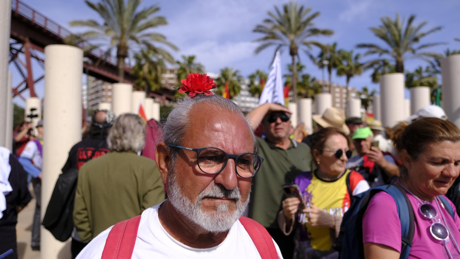 La Marcha de la Desbandá, en imágenes