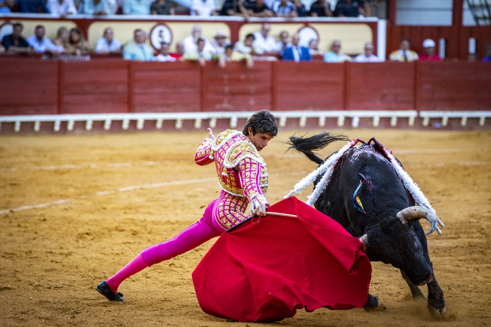 Diego Urdiales, Sebastián Castella y Daniel Luque, en la plaza de toros de El Puerto