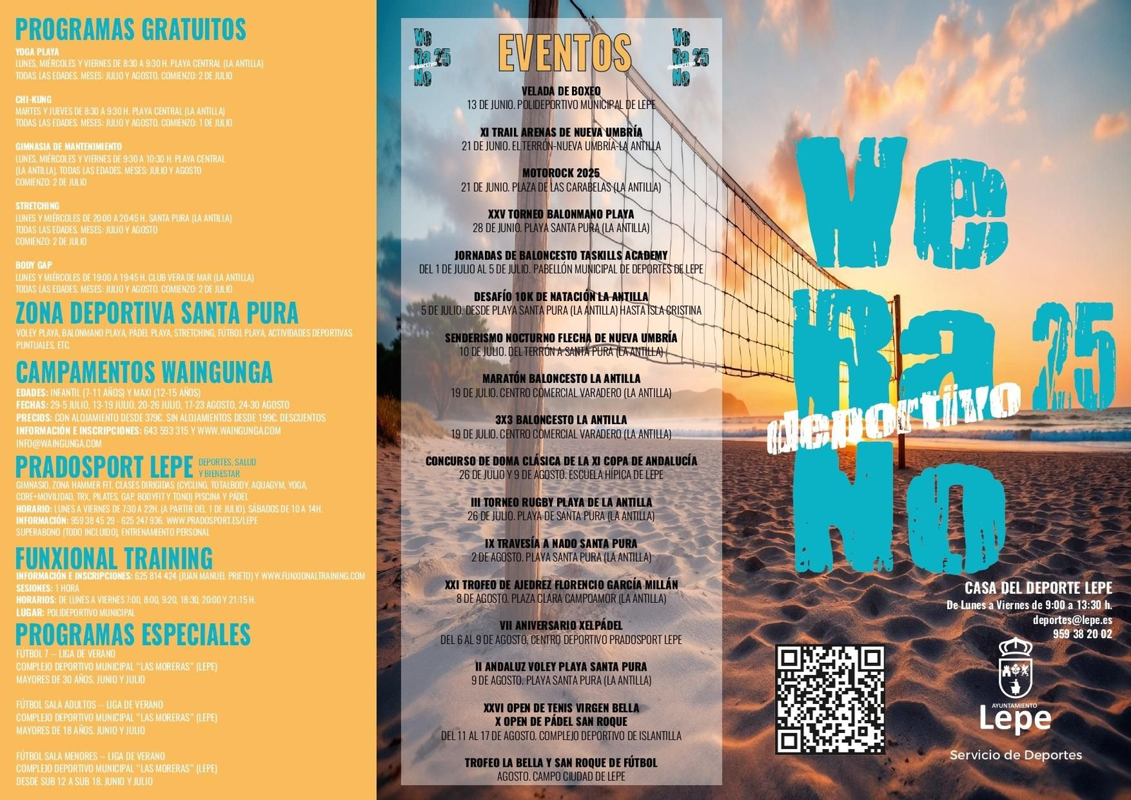 Eventos deportivos este vernao en La Antilla Eventos deportivos este vernao en La Antilla