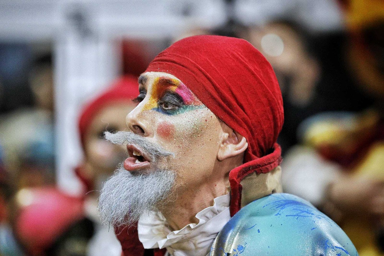 Comparsa 'Caminito del Falla en camerinos