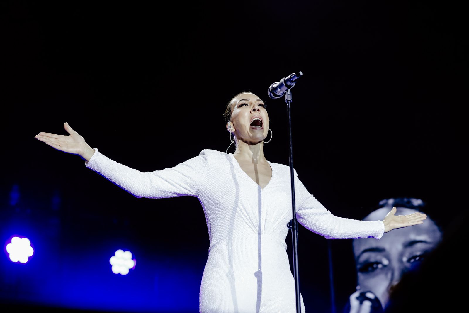 Mónica Naranjo en un concierto reciente.