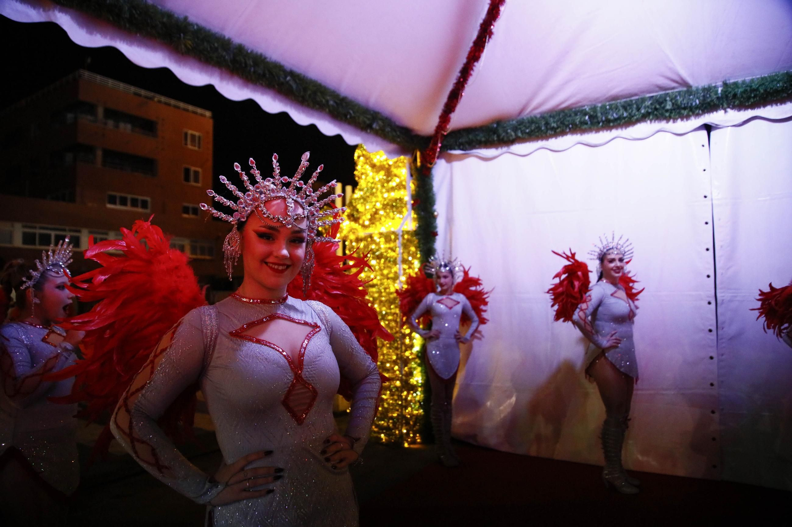 Las mejores imágenes del encendido navideño en Almería