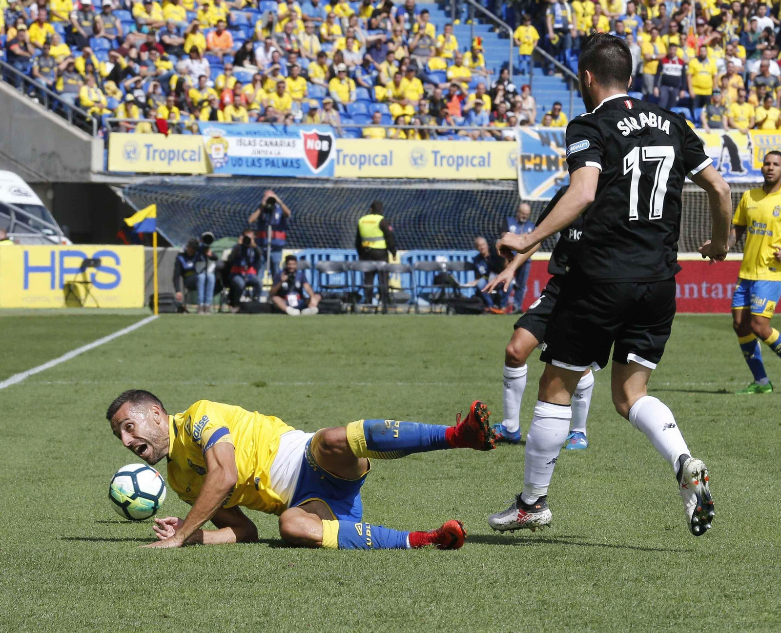 Las imágenes del Las Palmas-Sevilla