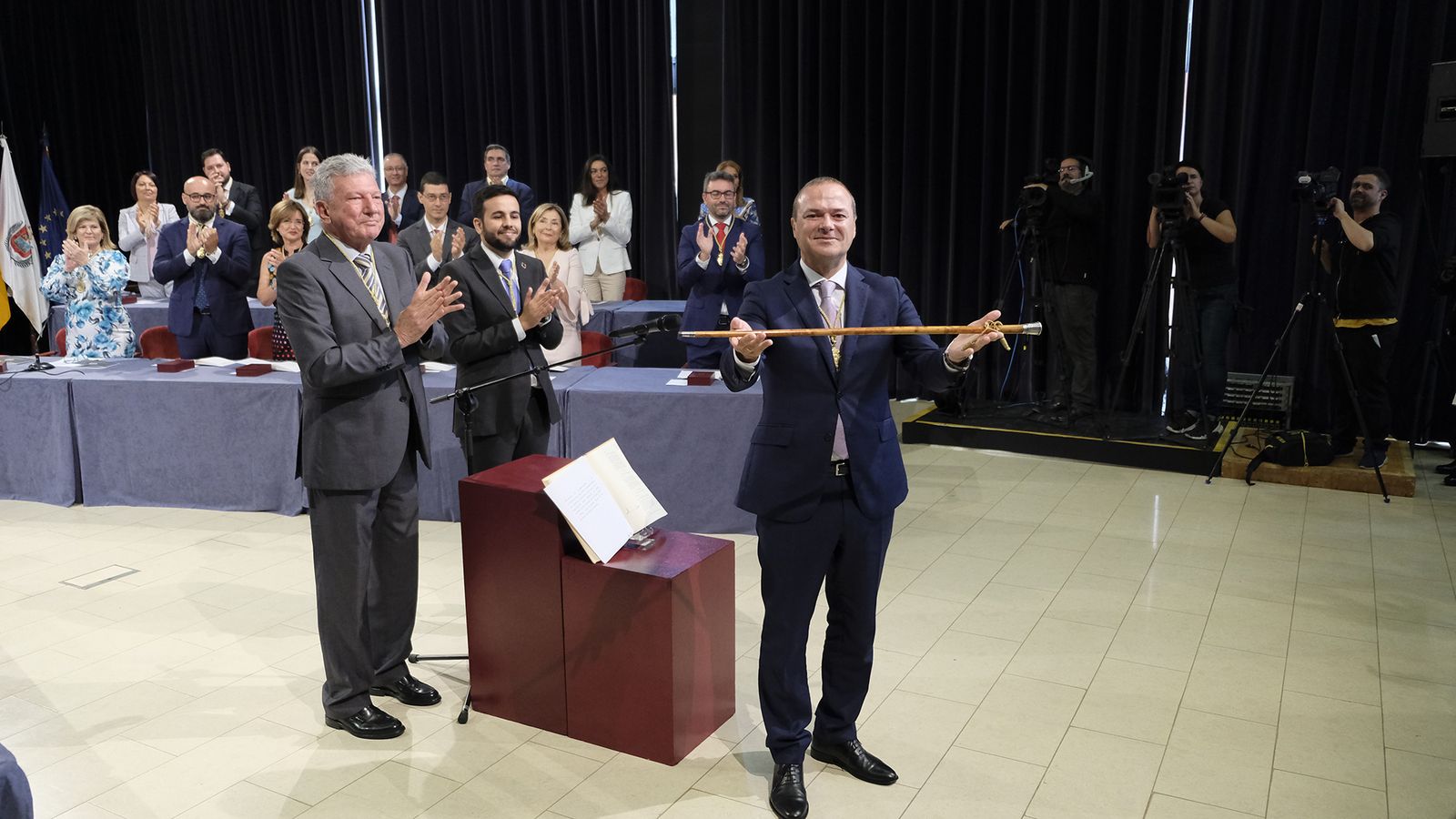 Augusto Hidalgo, alcalde de Las Palmas.