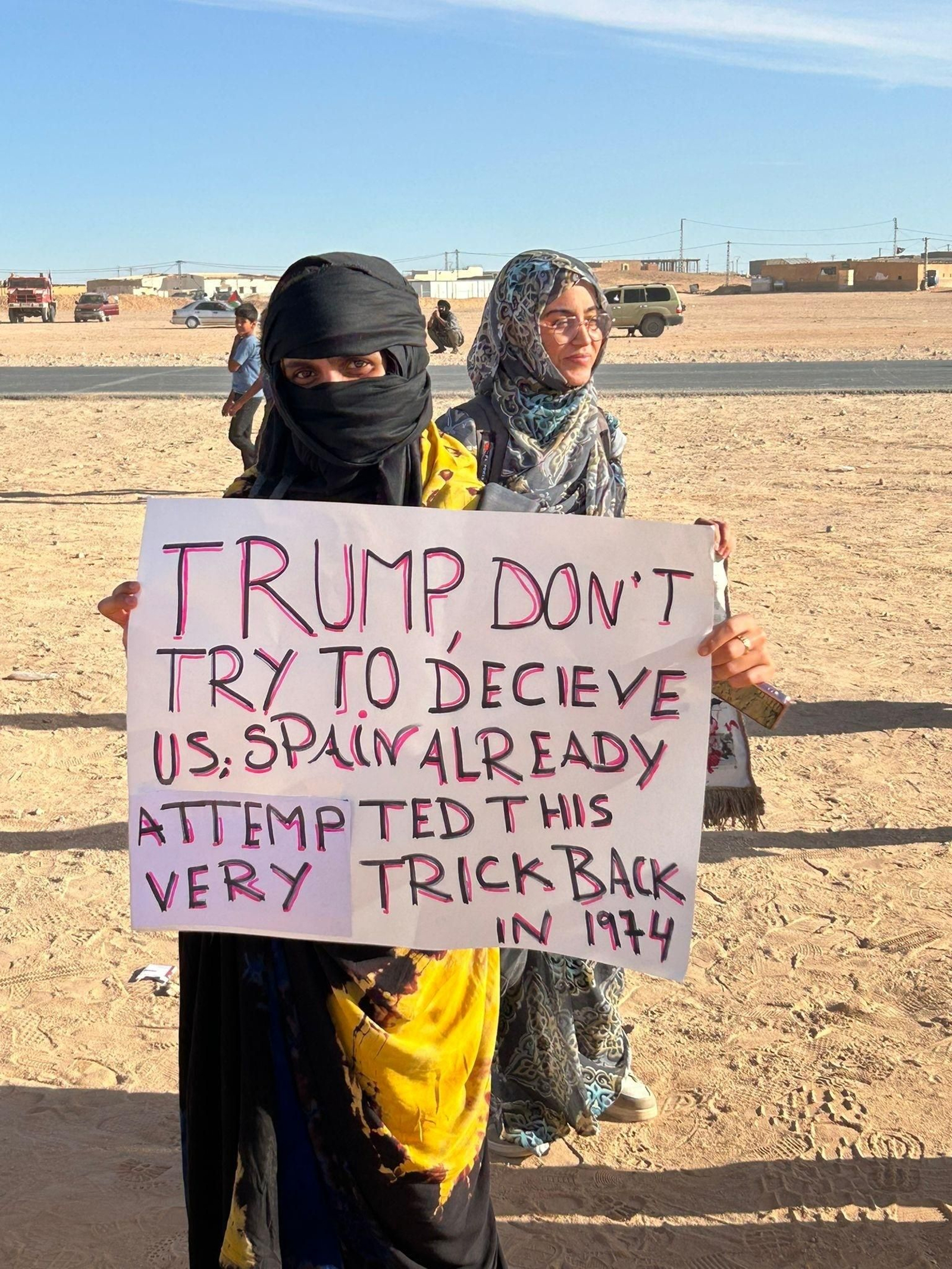 " Trump, no trates de estafarnos: España ya lo intentó en 1974".