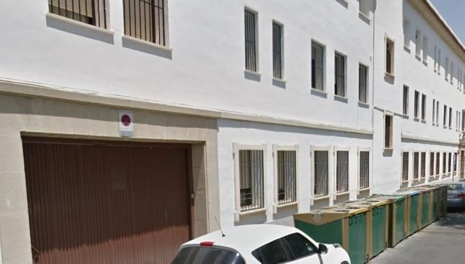 Fachada de la residencia Jesús Nazareno.