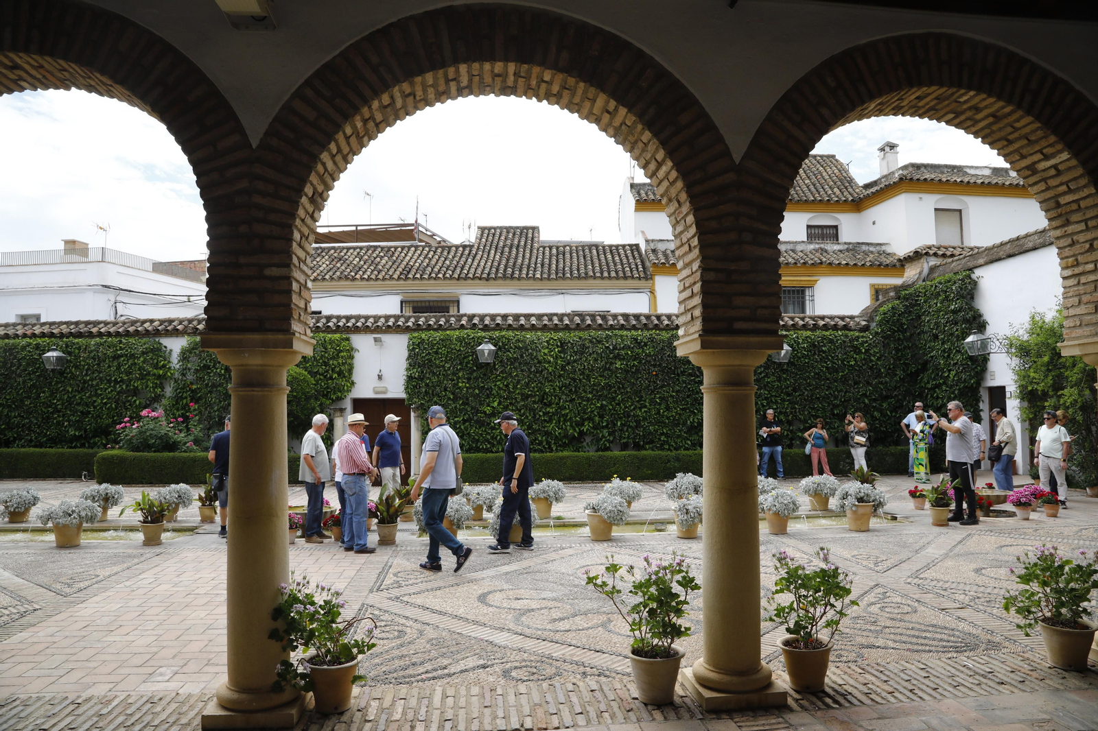 La jornada de puertas abiertas en el Palacio de Viana de Cordoba, en imágenes