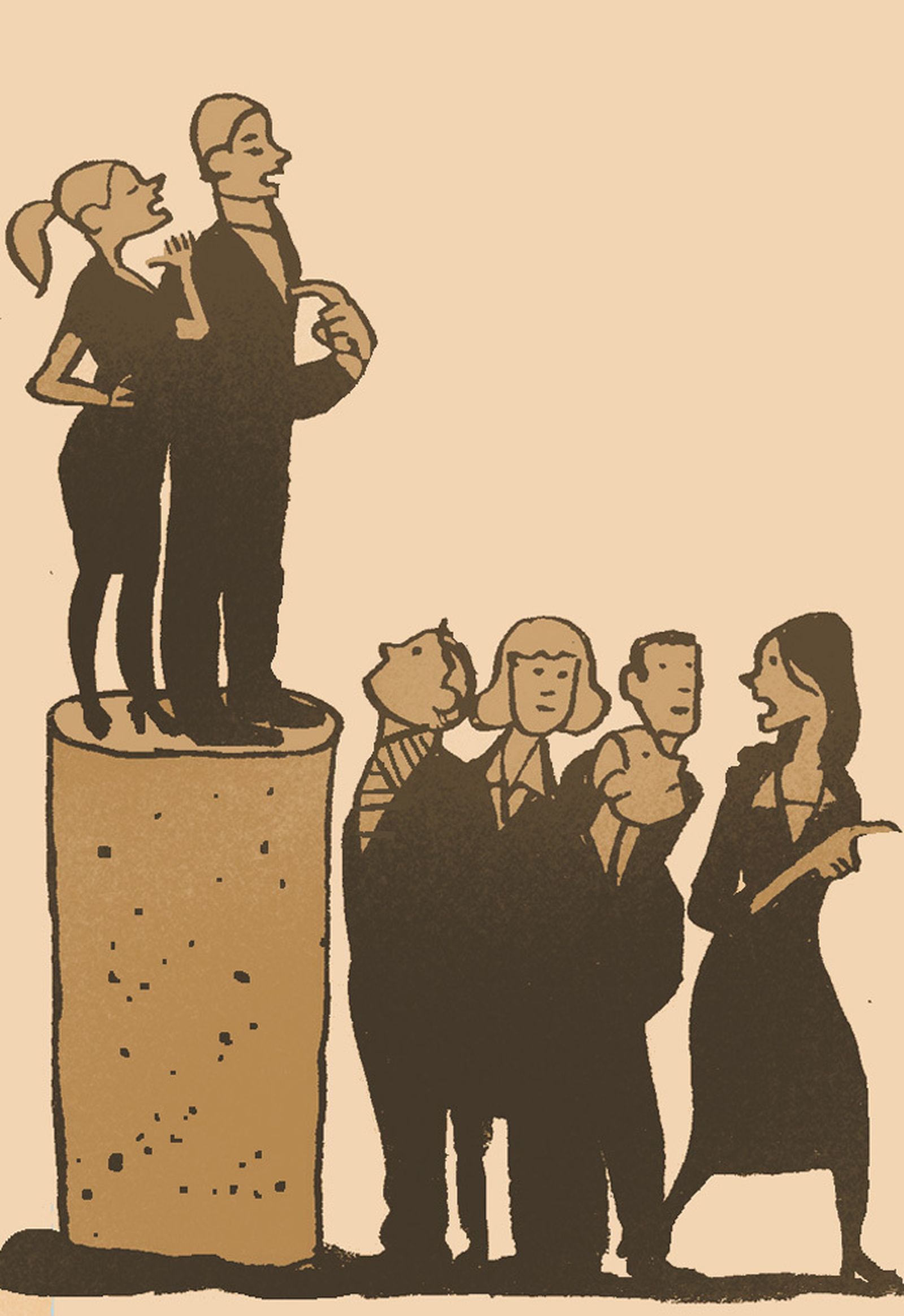 Líderes diferentes y menos jefes