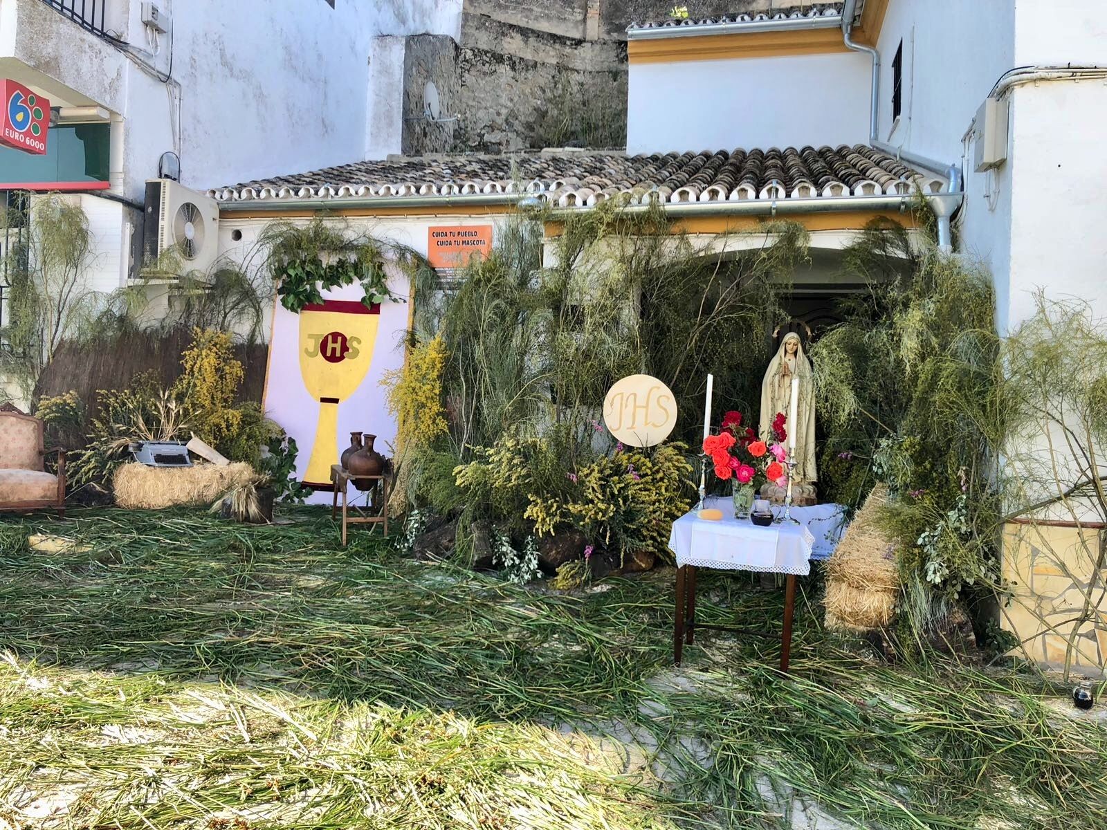 Imágenes del Corpus en Torre Alháquime