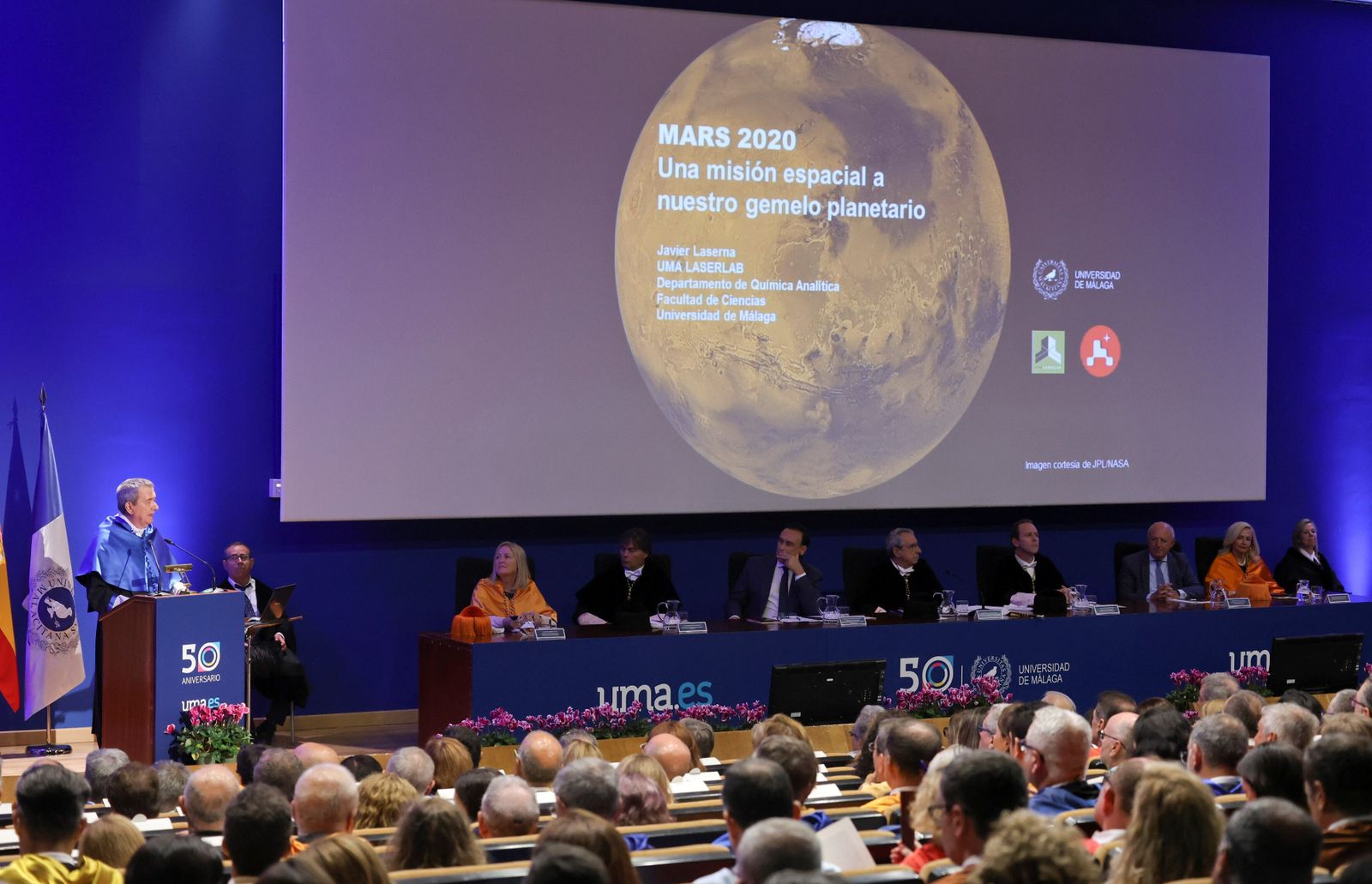 Apertura oficial del curso en la Universidad de Málaga en imágenes