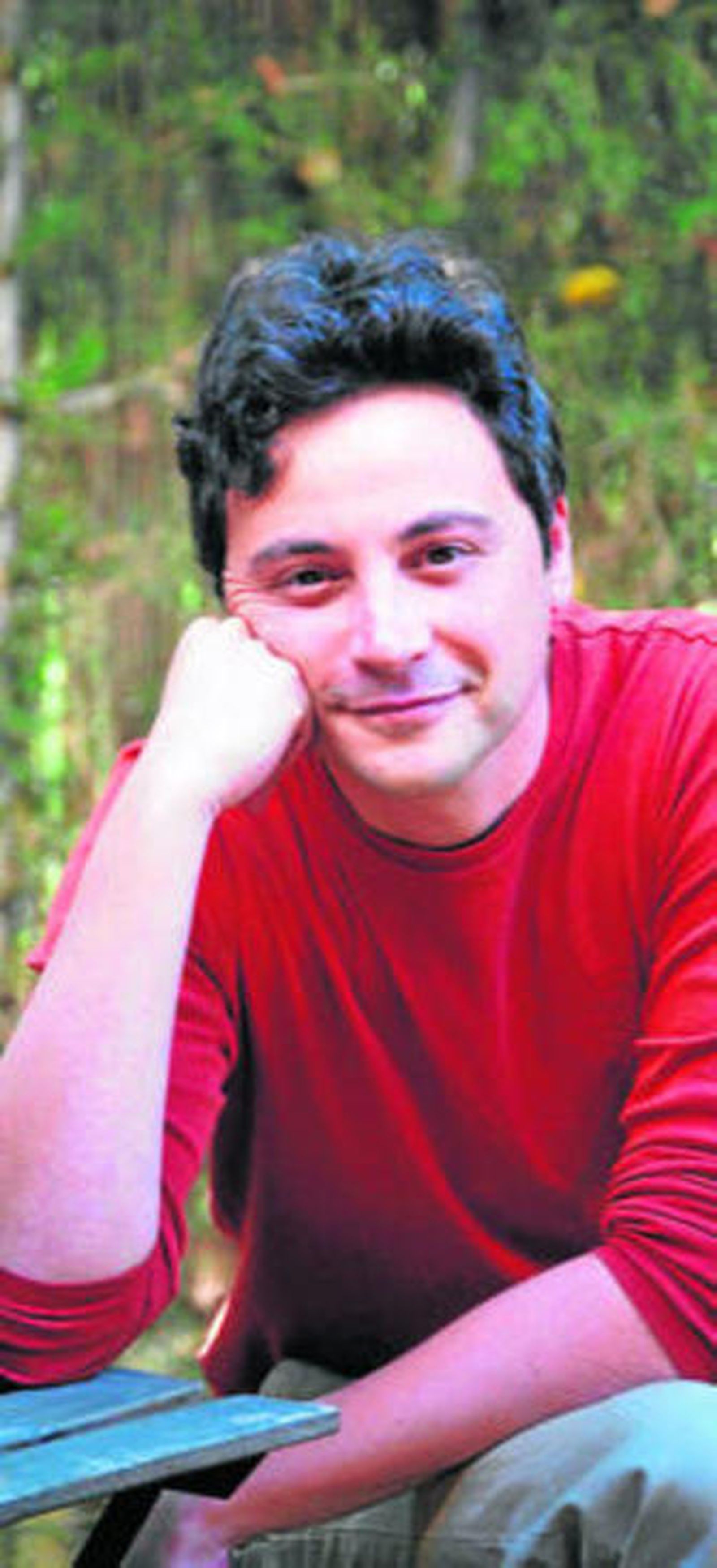 El escritor Coradino Vega (Huelva, 1976).