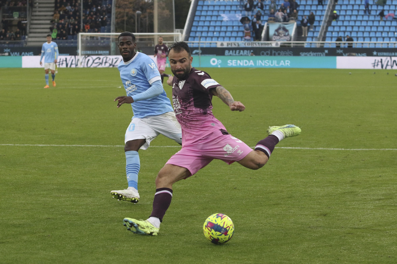 El Ibiza - Málaga CF, en fotos