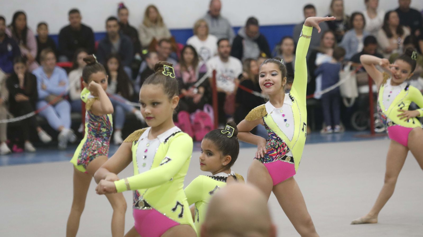 Torneo de gimnasia ritmica en el Tesorillo